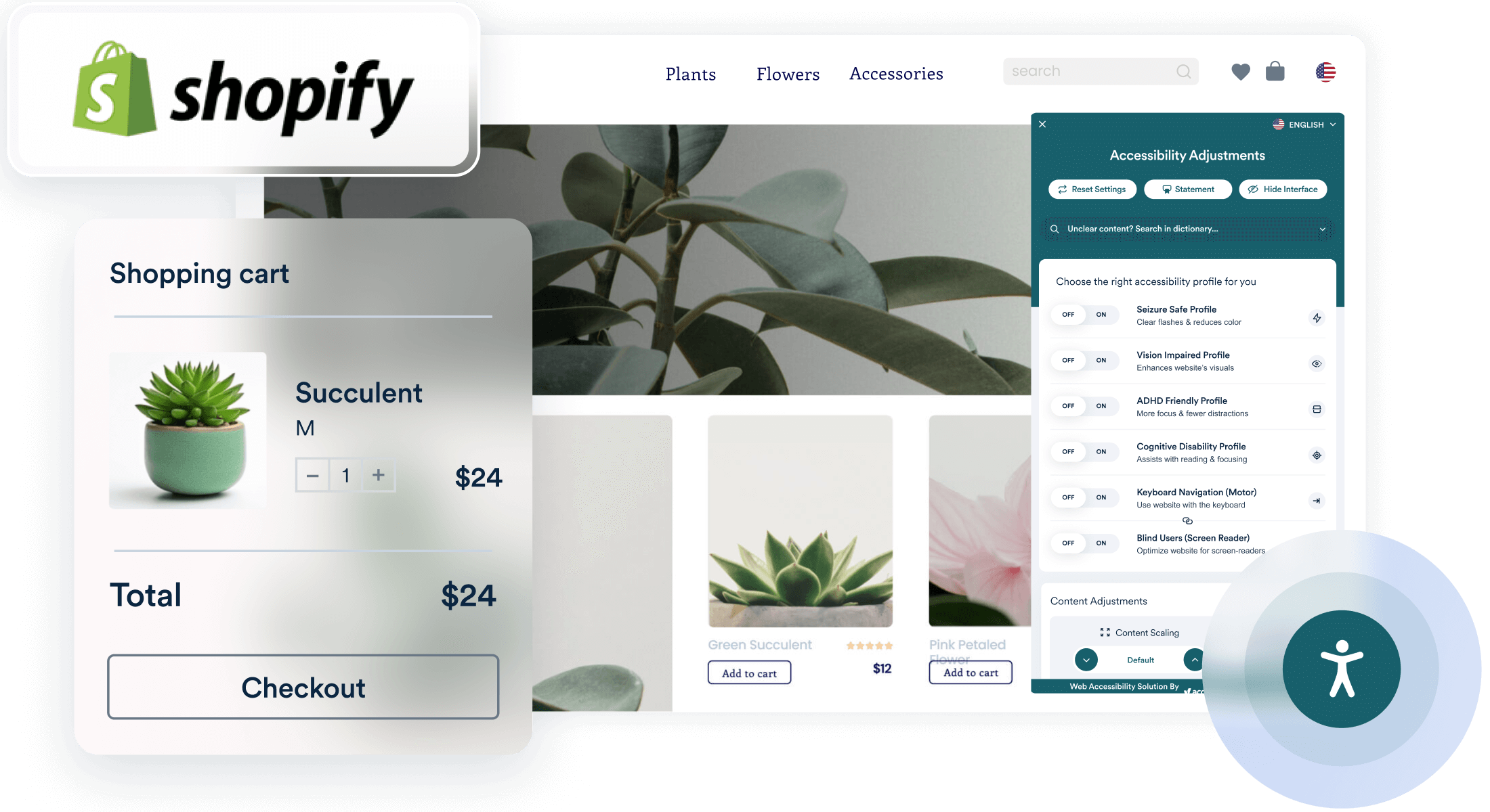 ADA compliance & // WCAG adherence for your // {Shopify} website